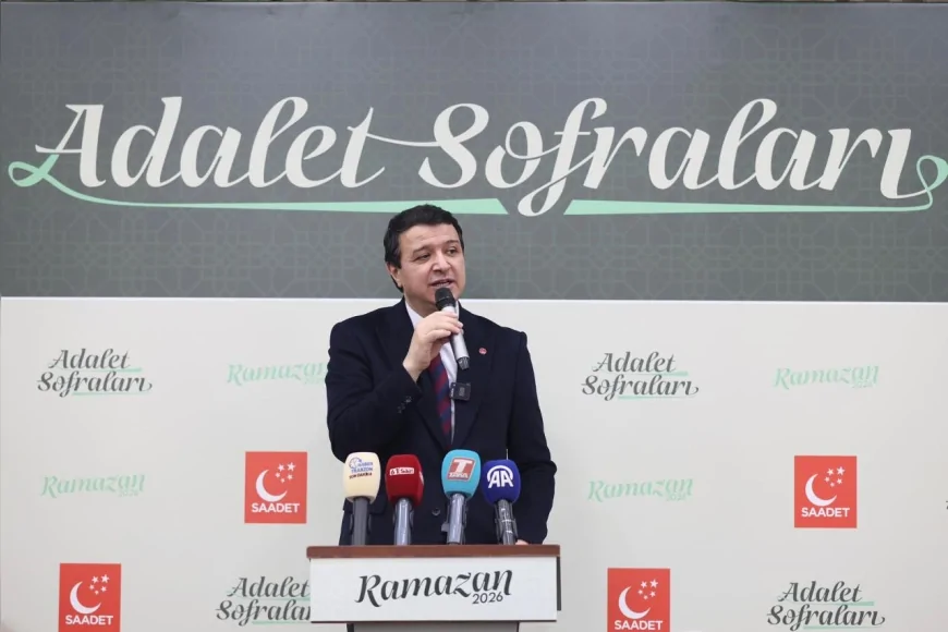SAADET PARTİSİ GENEL BAŞKANI MAHMUT ARIKAN: “RAMAZAN’IN MANEVİ İKLİMİNE UYGUN BİR ‘TÜRKİYE SOFRASI’ KURUN”