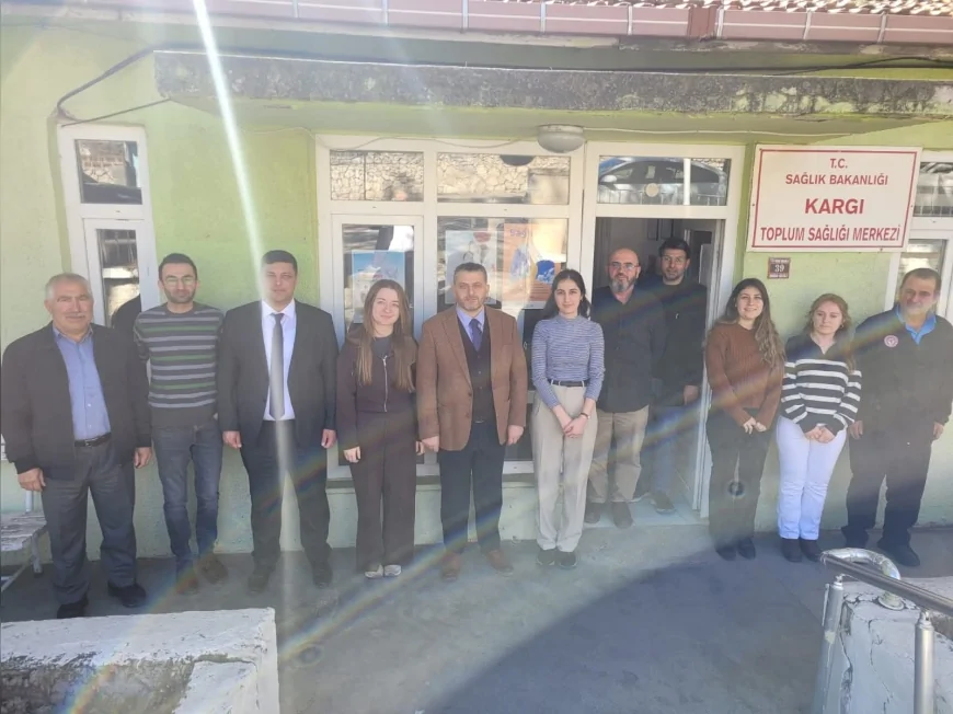 Çorum İl Sağlık Müdürü Prof. Dr. Sinan Zehir Kargı’da Birinci Basamak Hizmetlerini İnceledi