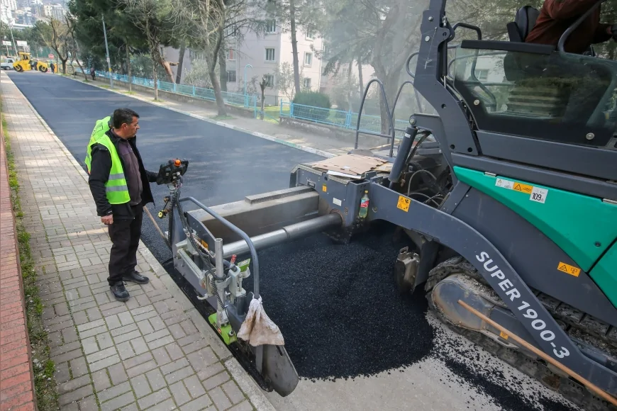 Bursa Büyükşehir Belediyesi Yıldırım Siteler Mahallesi’nde yağmur suyu ve kanalizasyon hattını yeniledi