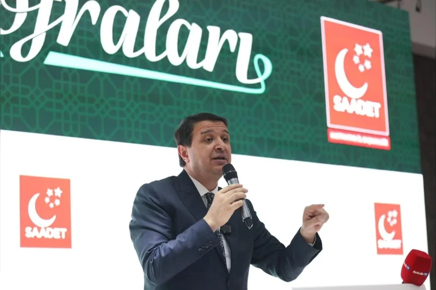 SAADET PARTİSİ GENEL BAŞKANI MAHMUT ARIKAN: “TÜRKİYE SAVAŞIN İÇERİSİNE ÇEKİLMEK İSTENİYOR”