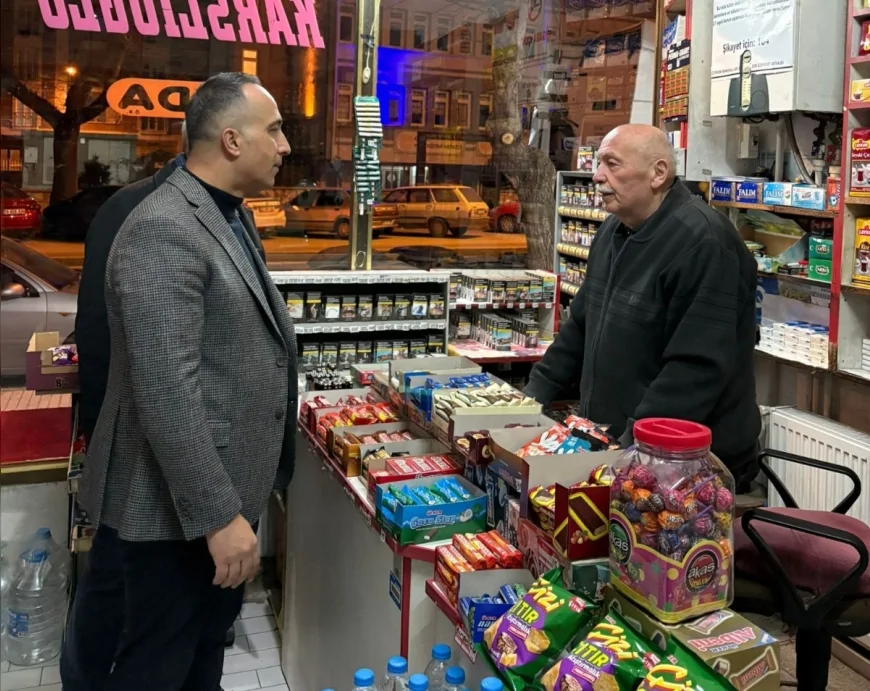 CHP Çorum İl Başkanı Av. Dinçer Solmaz Yazı Çarşı’da Esnaf ve Vatandaşlarla Ramazan Buluşması Gerçekleştirdi