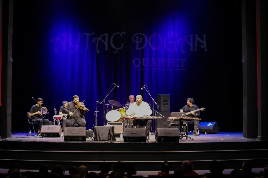 BURSA’DA RAMAZAN ETKİNLİKLERİNDE KANUN RESİTALİ AYTAÇ DOĞAN VE TORUNU AYNI SAHNEDE BULUŞTU