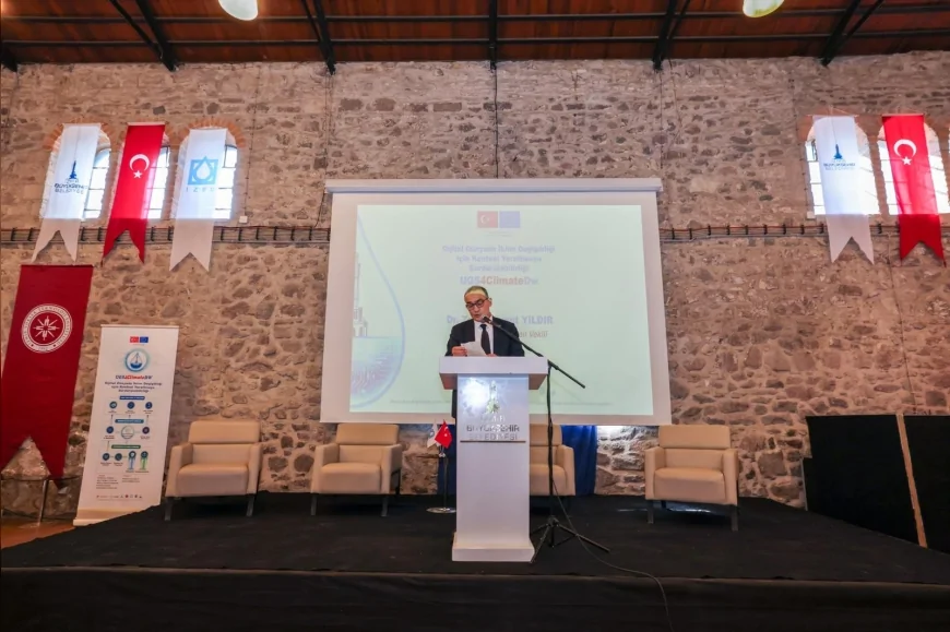 İzmir Büyükşehir Belediyesi Başkan Vekili Dr. Zafer Levent Yıldır: “Türkiye giderek su stresi yaşayan ülkeler kategorisine yaklaşıyor”