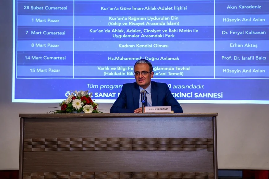 TEPEBAŞI BELEDİYESİ RAMAZAN SOHBETLERİNDE İMAN, AHLAK VE ADALET ÜZERİNE DEĞERLENDİRMELER YAPILDI