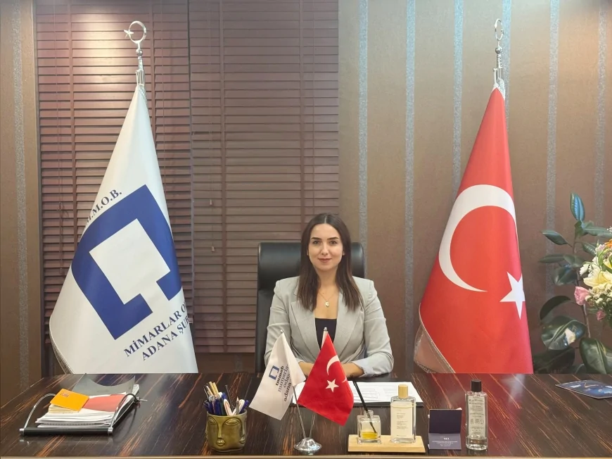 TMMOB Mimarlar Odası Adana Şube Başkanı Canan Aksu: “Depreme karşı en güçlü savunma bilimsel ve nitelikli mimarlıktır”