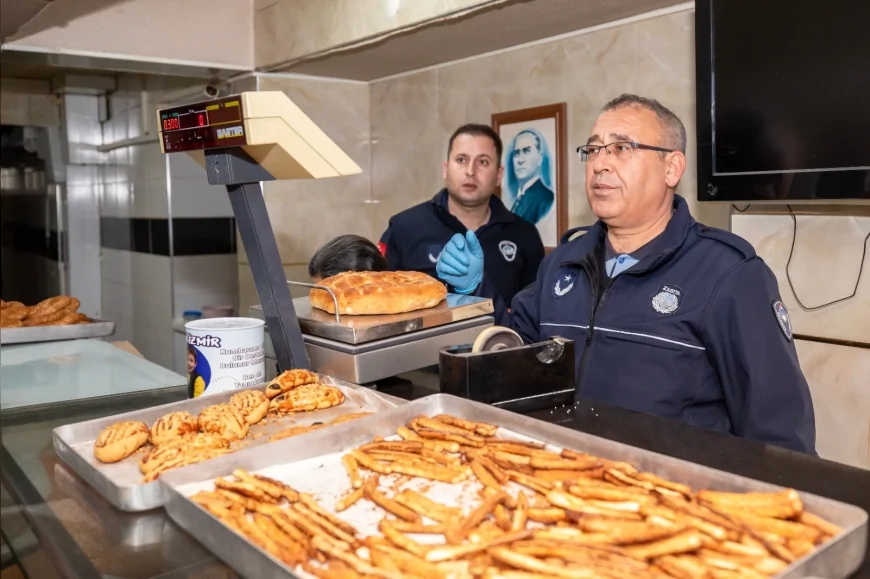 Narlıdere Belediyesi Ramazan Öncesi Fırınları Denetledi Pide Gramajı ve Hijyen Koşulları Tek Tek İncelendi