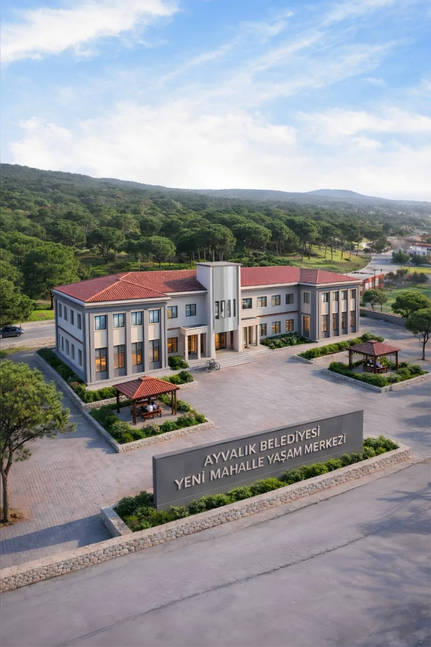 Ayvalık Belediyesi Yeni Mahalle’de Sosyal Yaşam Merkezi projesinin temelini atmaya hazırlanıyor