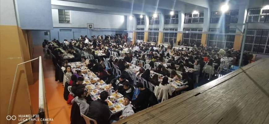 ÇORUM FATİH ANADOLU LİSESİ’NDE 400 KİŞİLİK İFTAR BULUŞMASI DÜZENLENDİ