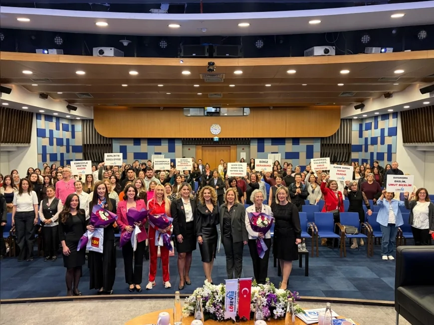 LÖSEV 8 Mart Dünya Kadınlar Günü’nde İzmir’de Düzenlediği Buluşmada Kadınların Gücüne ve Dayanışmasına Dikkat Çekti
