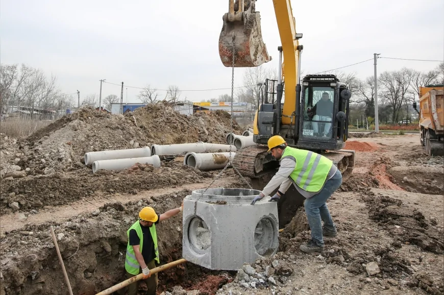 Bursa Büyükşehir Belediyesi Osmangazi Nilüferköy Mahallesi’nde 1200 Metrelik Yağmur Suyu ve Kanalizasyon Hattını Tamamladı