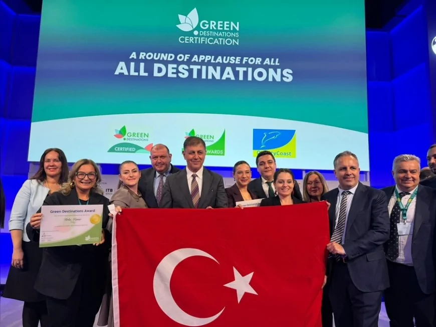 Menderes Belediyesi Sürdürülebilir Turizm Alanındaki Çalışmalarıyla Green Destinations Gümüş Ödülüne Layık Görüldü!