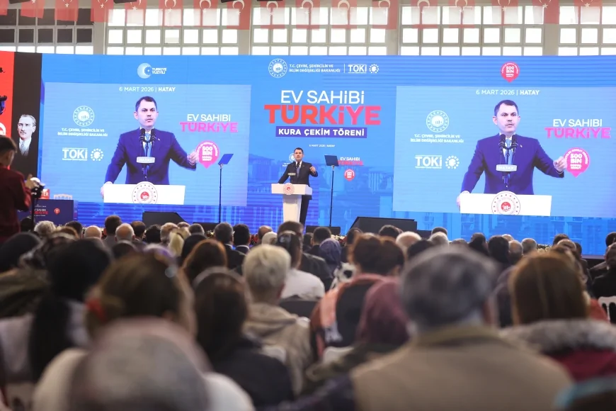 Çevre Şehircilik ve İklim Değişikliği Bakanı Murat Kurum: “455 bin konuta inandık başardık, 500 bin sosyal konutta da başaracağız”