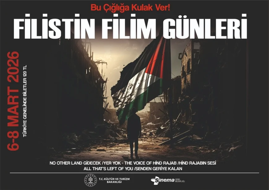 ELAZIĞ’DA FİLİSTİN FİLM GÜNLERİ BAŞLIYOR: OSCAR ÖDÜLLÜ BELGESEL DE PROGRAMDA YER ALACAK