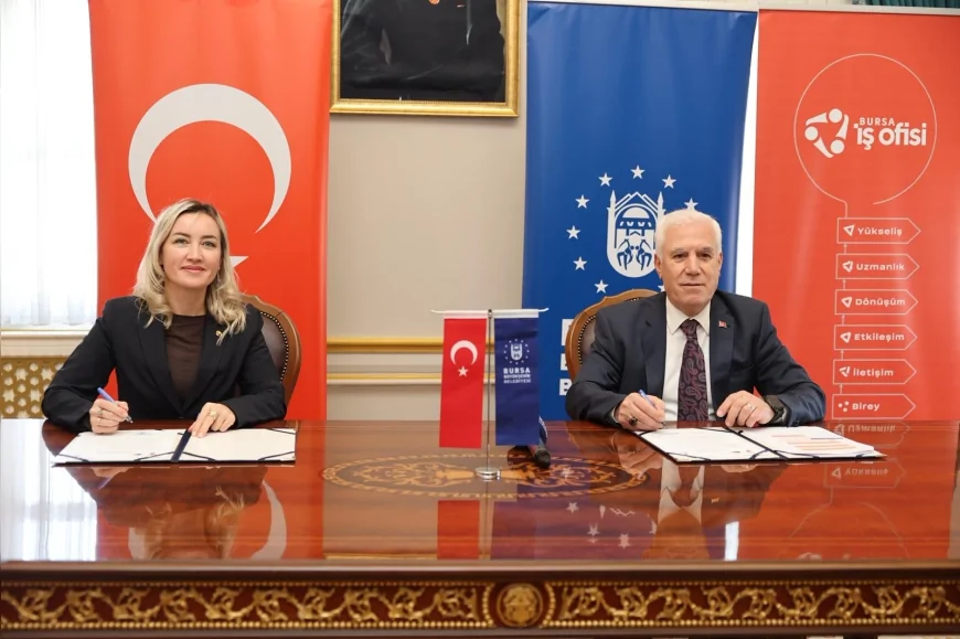 Bursa Büyükşehir Belediyesi ‘Sanayide Kadın Eli Projesi’ne Destek İçin TOBB Kadın Girişimciler Kurulu ile İyi Niyet Mektubu İmzaladı