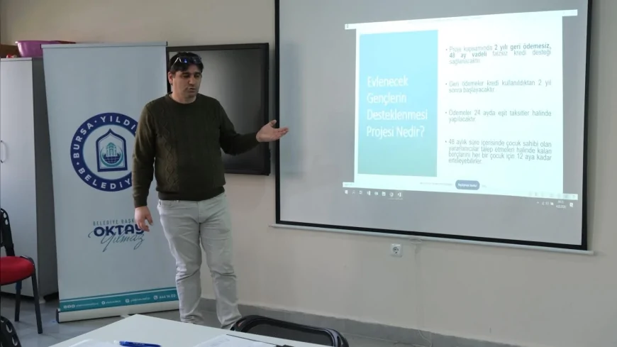 Yıldırım Belediyesi evlilik hazırlığındaki çiftlere yönelik aile eğitimleriyle güçlü yuvaların temellerini destekliyor