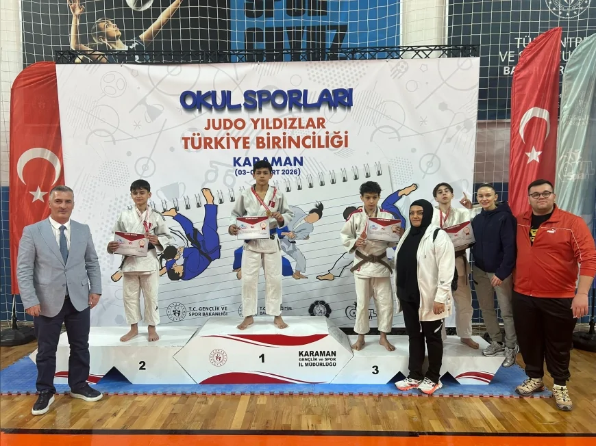 Yunusemre Belediyespor Judocuları Karaman’daki Türkiye Şampiyonasından Üç Madalya ile Döndü