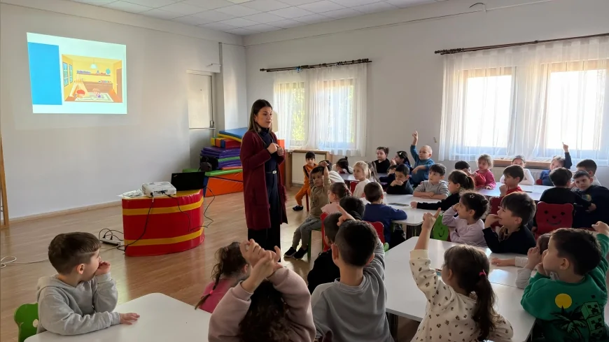 ESKİŞEHİR BÜYÜKŞEHİR BELEDİYESİ’NDEN MİNİKLERE DEPREM BİLİNCİ ATÖLYESİ