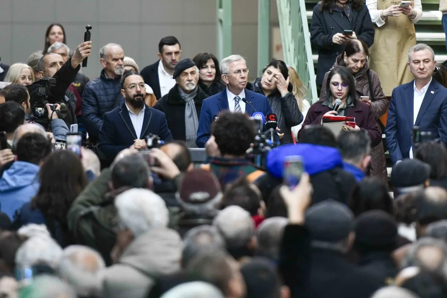 ANKARA BÜYÜKŞEHİR BELEDİYE BAŞKANI MANSUR YAVAŞ: “BİR ŞEHİR YALNIZCA YENİ BİNALARLA DEĞİL, GEÇMİŞİNİ DE YAŞATARAK BÜYÜR”