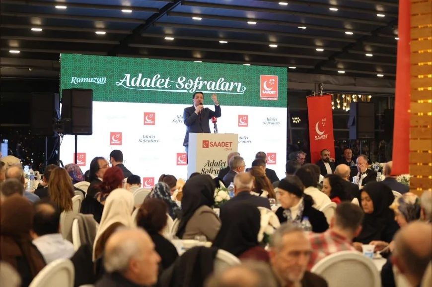 SAADET PARTİSİ GENEL BAŞKANI MAHMUT ARIKAN: “BÜTÜN DÜNYADA RADARLAR HİPERSONİK FÜZELERE, TÜRKİYE’DE VATANDAŞIN CÜZDANINA ODAKLANMIŞ”