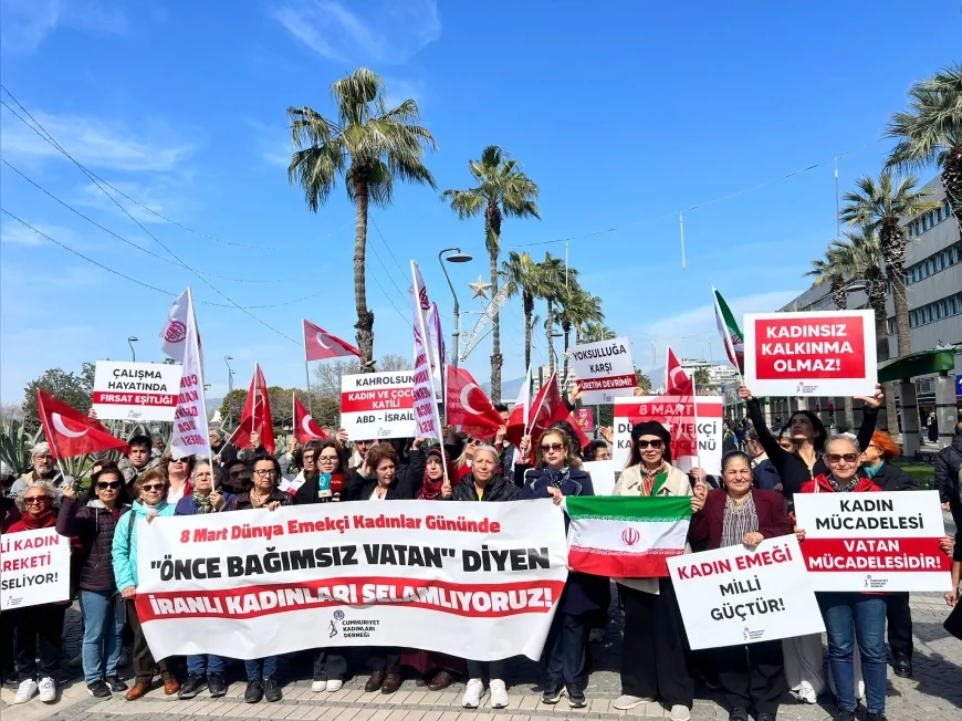 Cumhuriyet Kadınları Derneği’nden 8 Mart’ta İranlı kadınlara destek açıklaması