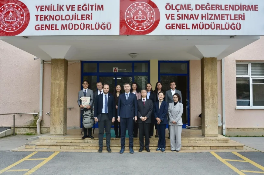 Japonya Eğitim Heyeti Türkiye’nin PISA Başarısını Yerinde İncelemek İçin Millî Eğitim Bakanlığını Ziyaret Etti