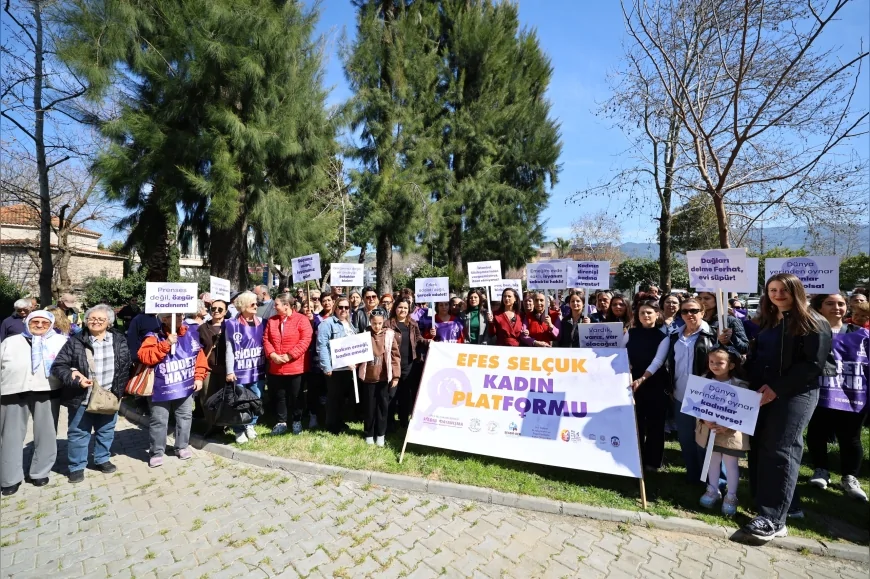 EFES SELÇUK BELEDİYE BAŞKANI FİLİZ CERİTOĞLU SENGEL: “GÜÇLÜ KADIN, KADINA SAHİP ÇIKAN KADINDIR”