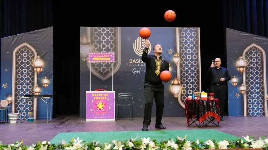 BAŞİSKELE’DE RAMAZAN ETKİNLİKLERİ KAPSAMINDA DÜZENLENEN ÇOCUK PROGRAMI MİNİKLERE EĞLENCE DOLU BİR AKŞAM YAŞATTI