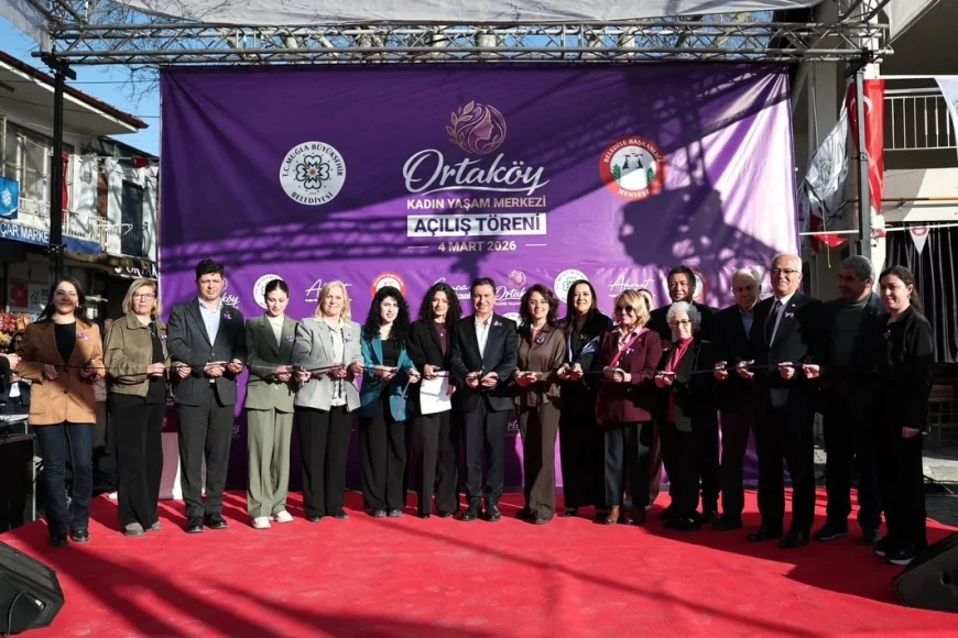 MUĞLA BÜYÜKŞEHİR BELEDİYE BAŞKANI AHMET ARAS: “ORTAKÖY KADIN YAŞAM MERKEZİ ORTAKÖYLÜ KADINLAR İÇİN BİR YUVA OLACAK”