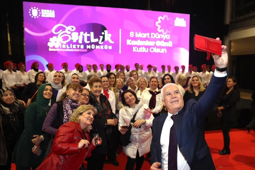 Bursa Büyükşehir Belediye Başkanı Mustafa Bozbey: “Kadın Güçlüyse Kent de Güçlüdür”