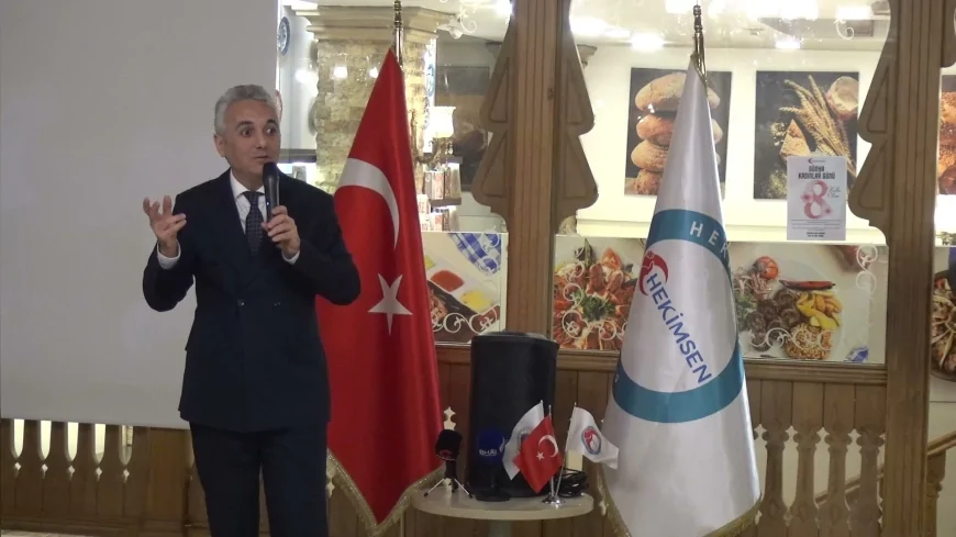 HEKİMSEN Genel Başkanı Uzm. Dr. Adil Kurban: “Birlikte hareket edersek hekim meslek yasasını taleplerimizle geçirebiliriz”