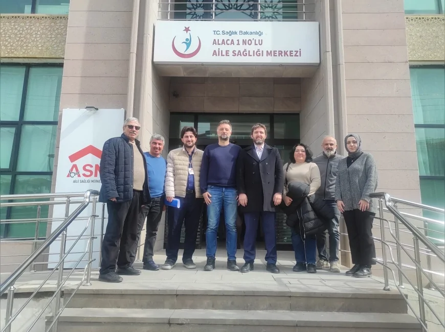Çorum Alaca’da Aile Sağlığı Merkezlerinde Birinci Basamak Hizmetler Yerinde İncelendi