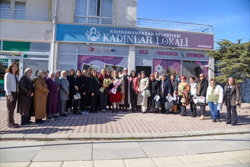 Kahramankazan Belediyesi 8 Mart Dünya Emekçi Kadınlar Günü’nde Kadın Hakları ve Dayanışma Semineri Düzenledi