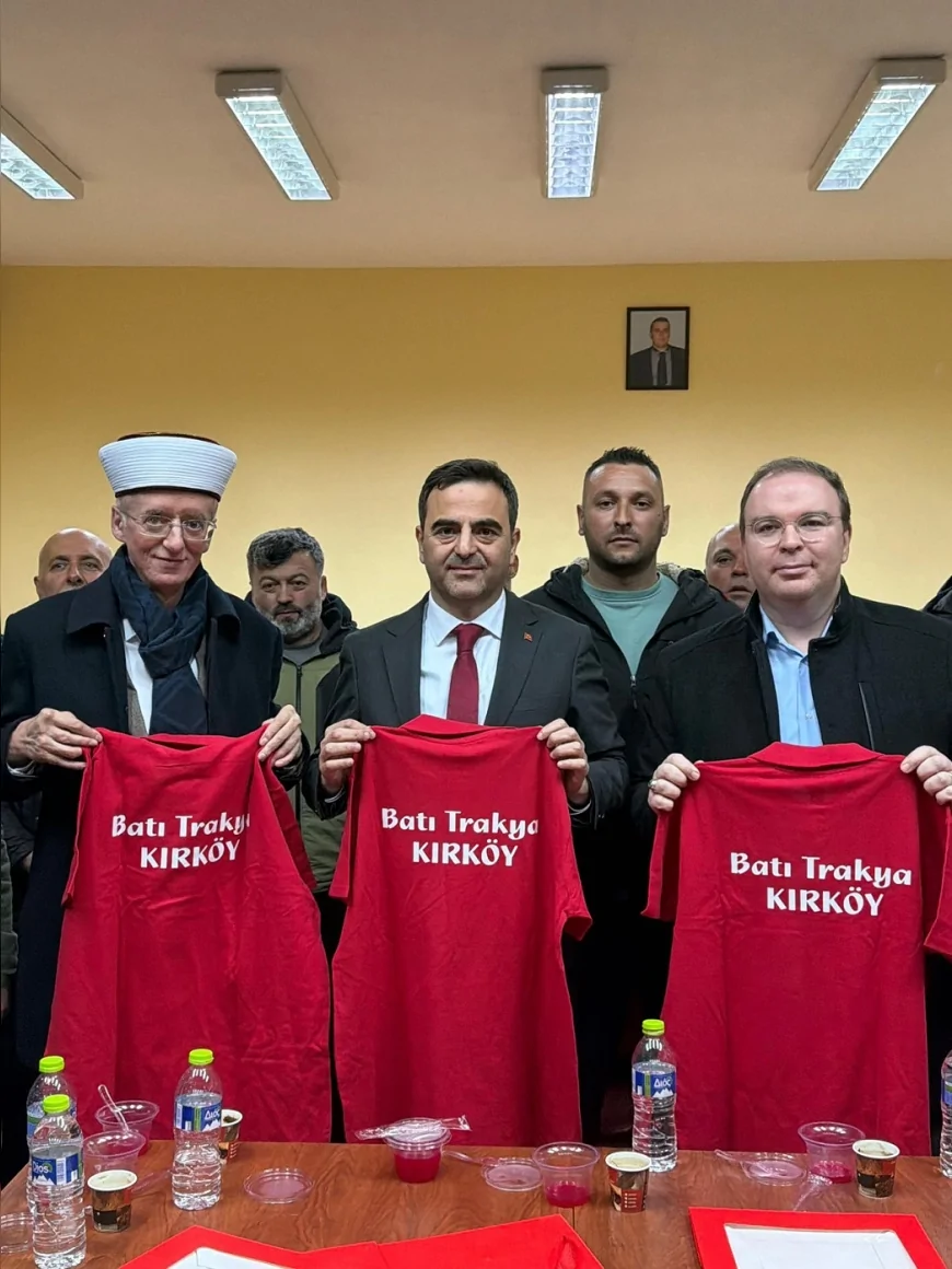 Başiskele Belediye Başkanı M. Yasin Özlü Batı Trakya’da temaslarda bulundu
