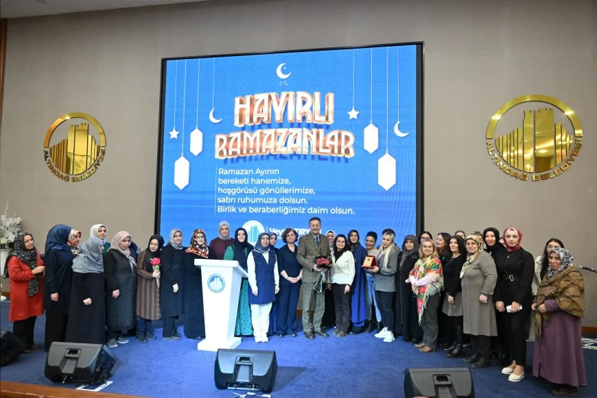 Altındağ Belediye Başkanı Dr. Veysel Tiryaki Girişimci Kadınlarla İftar Sofrasında Buluştu