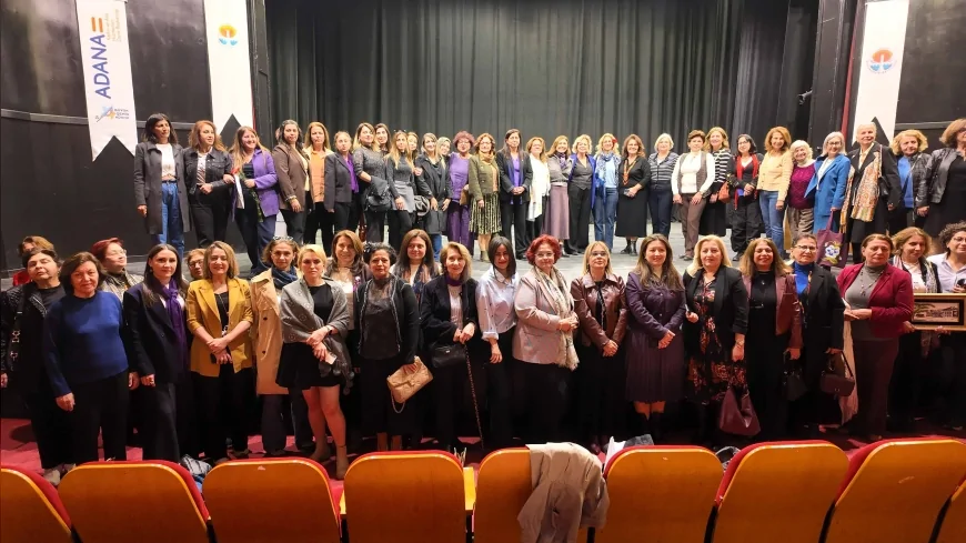 ADANA BÜYÜKŞEHİR BELEDİYESİ 8 MART DÜNYA KADINLAR GÜNÜ İÇİN BİR HAFTA SÜRECEK ETKİNLİKLER BAŞLATTI