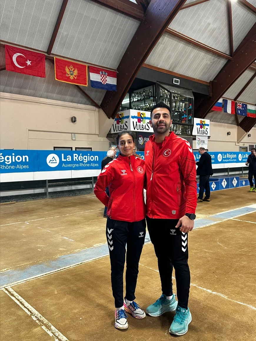 BURSA BÜYÜKŞEHİR BELEDİYESPORLU MİNE TÜRKER U23 BOCCE DÜNYA KUPASI'NDA İKİ GÜMÜŞ MADALYA KAZANDI