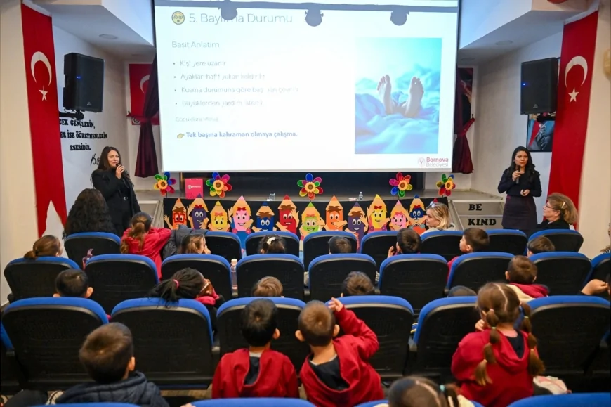 BORNOVA BELEDİYE BAŞKANI ÖMER EŞKİ: “SAĞLIKLI NESİLLER İÇİN OKULLARDAN BAŞLIYORUZ”