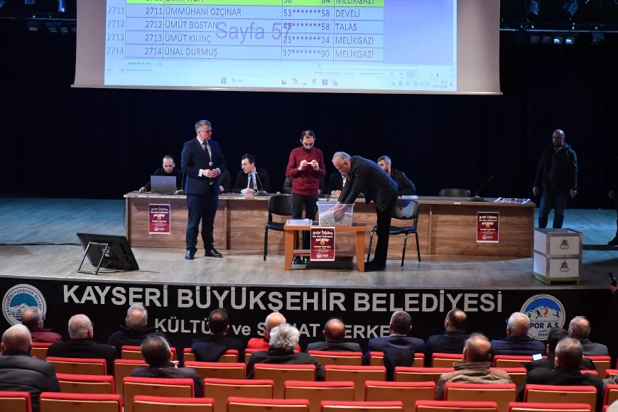 KAYSERİ BÜYÜKŞEHİR’İN “ARILAR ÇOĞALSIN BEREKET KATLANSIN” PROJESİNDE 750 ÜRETİCİ KURA İLE BELİRLENDİ