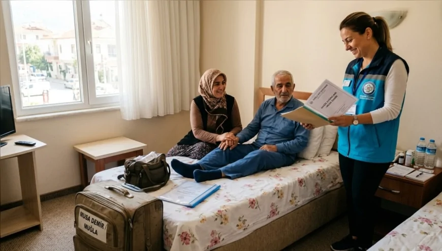 MUĞLA BÜYÜKŞEHİR BELEDİYESİ’NDEN HASTA VE YAKINLARINA TEDAVİ SÜRESİNCE KONAKLAMA DESTEĞİ