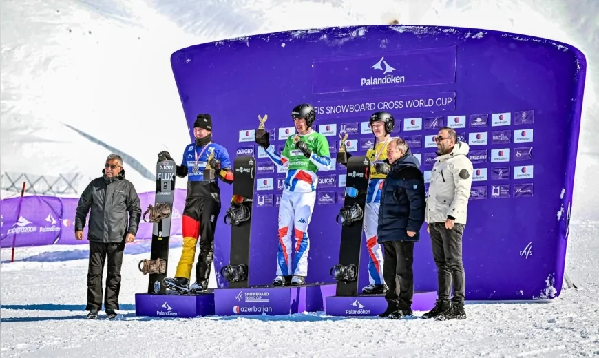 ERZURUM PALANDÖKEN’DE FIS SBX SNOWBOARD DÜNYA KUPASI TAMAMLANDI 15 ÜLKEDEN 300 SPORCU ZİRVE İÇİN YARIŞTI