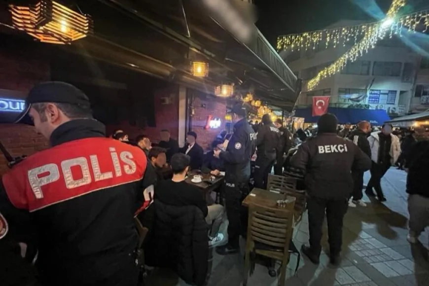 Yalova’da Kafeler Bölgesi’nde Geniş Çaplı Denetim: 23 İşletme Kontrol Edildi, 302 Kişinin GBT’si Sorgulandı