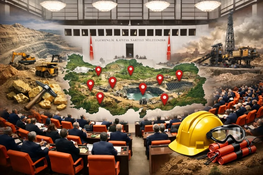 TBMM’de Muhalefet Partilerinden Maden Ruhsatlandırma Süreçlerinin Araştırılması İçin Ortak Önerge