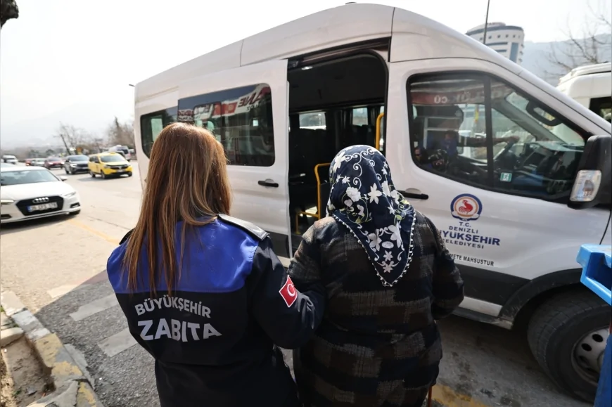 DENİZLİ BÜYÜKŞEHİR BELEDİYESİ ZABITASI RAMAZAN AYINDA DİLENCİLERE YÖNELİK OPERASYON DÜZENLEDİ