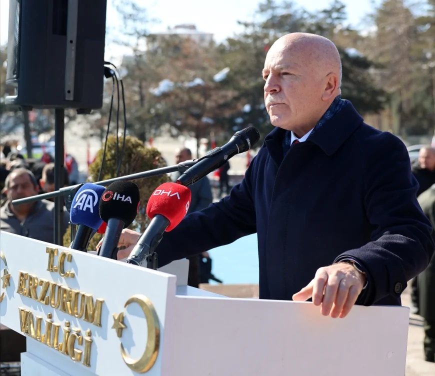 Erzurum’un düşman işgalinden kurtuluşunun 108. yıl dönümü törenlerle kutlandı