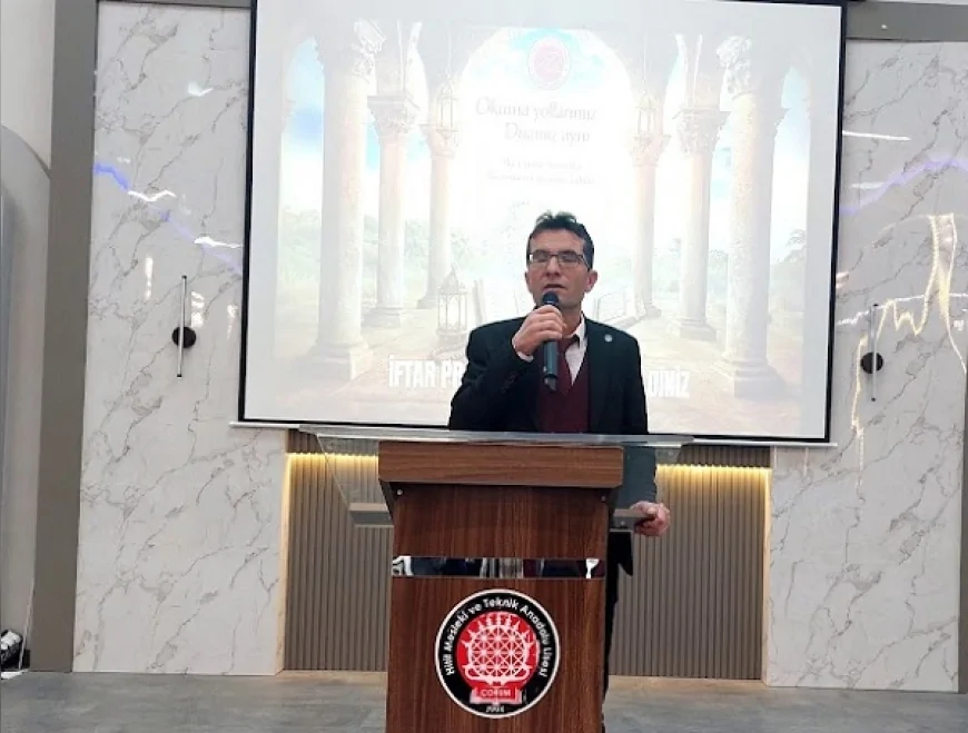 Çorum’da Altınokta Körler Derneği Üyeleri İftar Programında Bir Araya Geldi