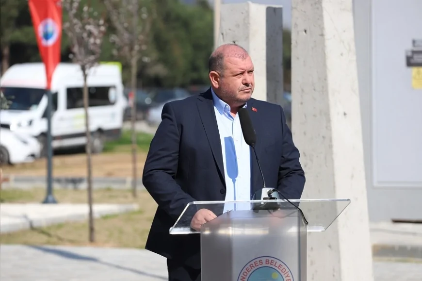 MENDERES BELEDİYE BAŞKANI İLKAY ÇİÇEK: “DEPREMDE KAYBETTİĞİMİZ CANLARIN HATIRASI BU PARKTA YAŞAYACAK”