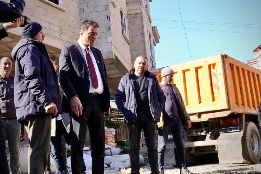 Giresun Belediye Başkanı Fuat Köse İçme Suyu Kuyusu Çalışmalarını Yerinde İnceledi