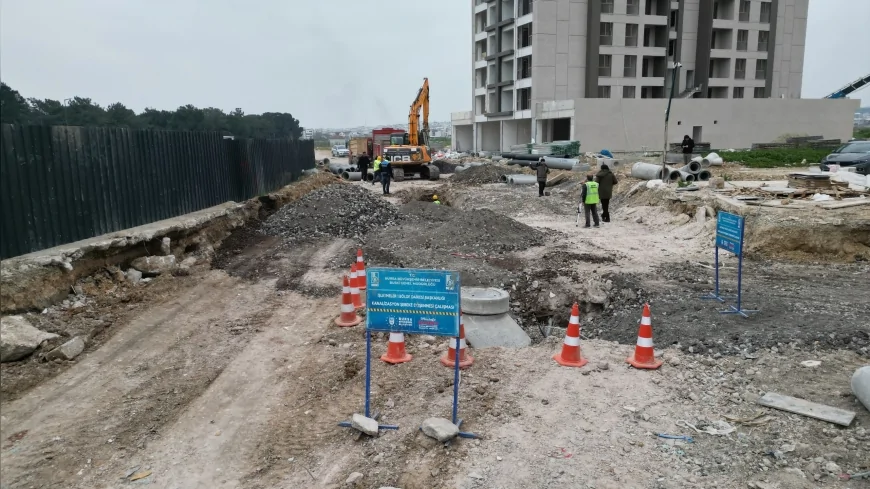 Bursa Büyükşehir Belediyesi Osmangazi Yunuseli’nde Altyapı Hatları İçin Çalışma Başlattı