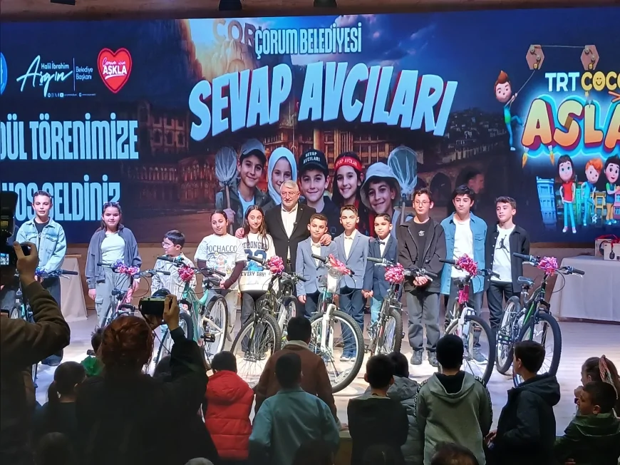 Çorum Belediye Başkanı Dr. Halil İbrahim Aşgın: “Sevap Avcıları ile çocuklarımız iyiliği yaşayarak öğrendi”