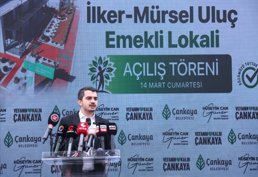 Çankaya Belediye Başkanı Hüseyin Can Güner: “Emeklilerimizle çayımızı ve çorbamızı paylaşmaktan kıvanç duyuyoruz”